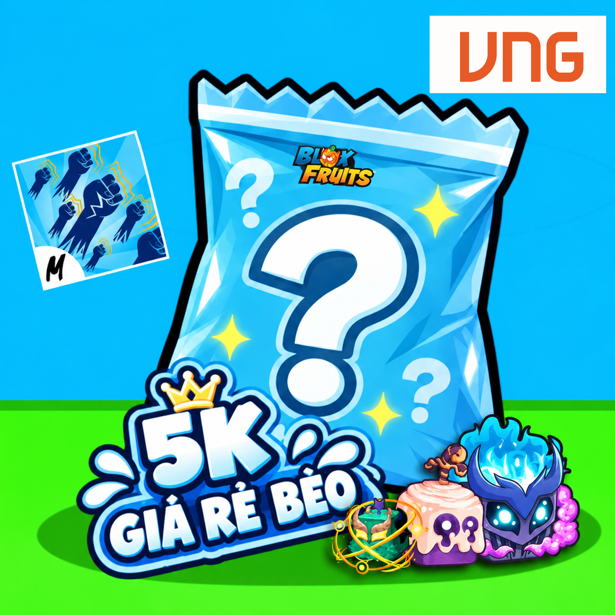 TÚI MÙ 5 CÁ VỪA RẺ VỪA CÓ CÔ HỘI SỞ HỮU DRAGON VĨNH VIỄN